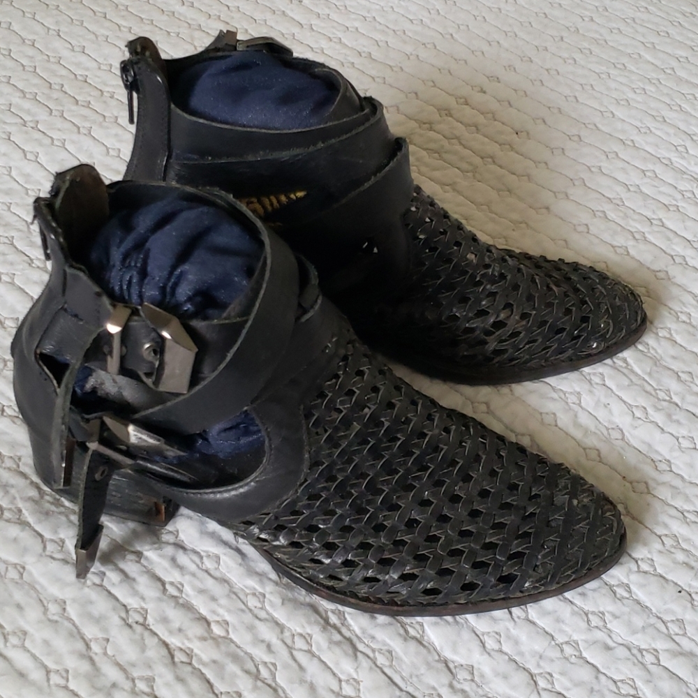 Jeffrey Campbell Woven Everly Bootie